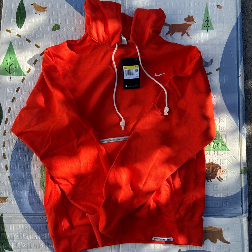 Nike Bright Red Pullover Hoodie